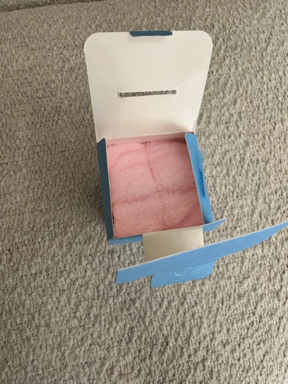 I Dew Care Bunny Headband New in Box Pink Spa Day